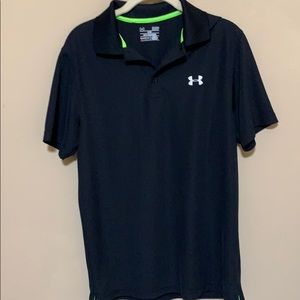Small Black Under Armour Heat Gear Shirt